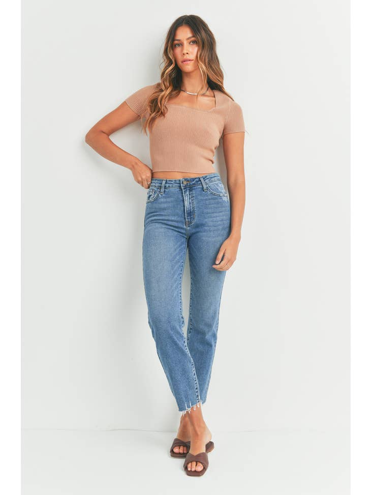 The Vintage Straight - Medium Wash