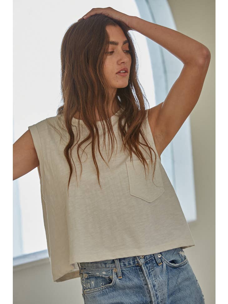 Leah Top - Clay