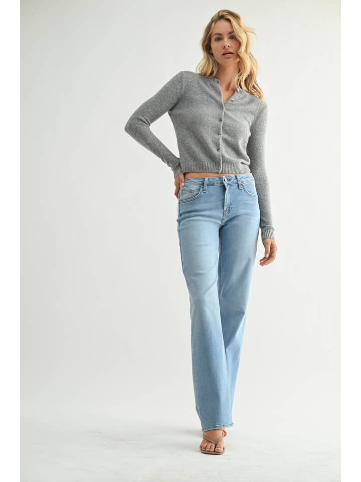 The Longer Length Vintage Straight - Light