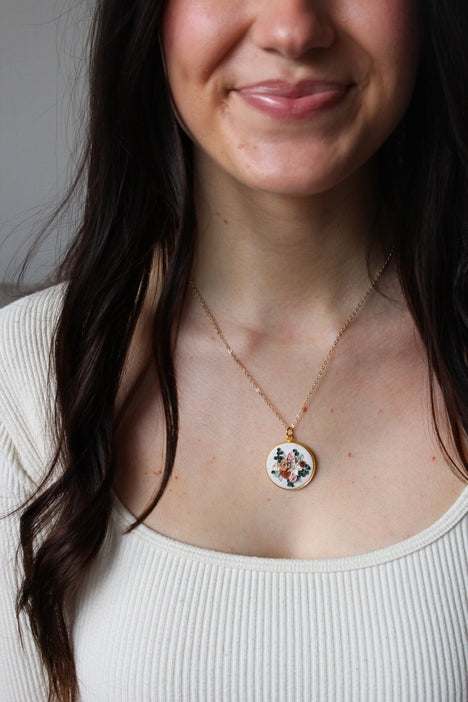 Wildflower Bouquet Necklace