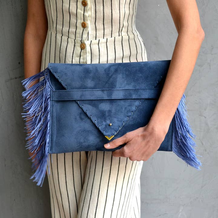 Medusa Clutch - Raf Blue