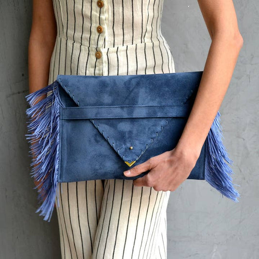 Medusa Clutch - Raf Blue