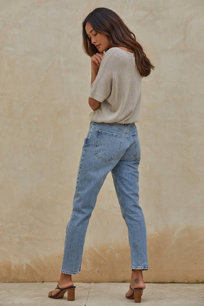Only Me Top - Ash Grey