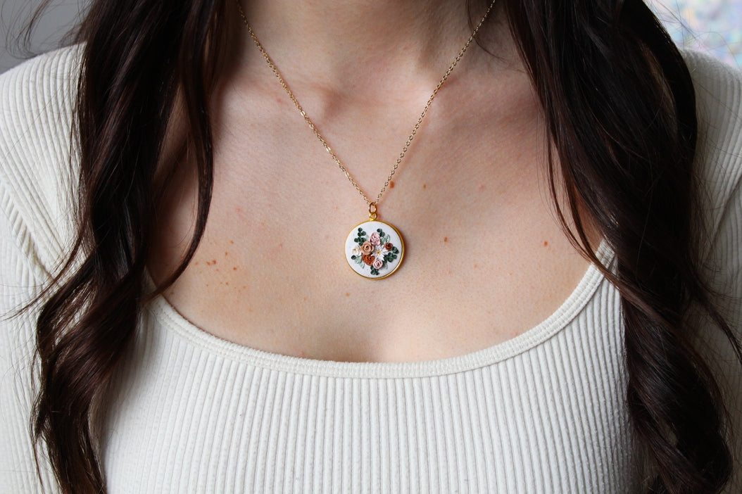 Wildflower Bouquet Necklace