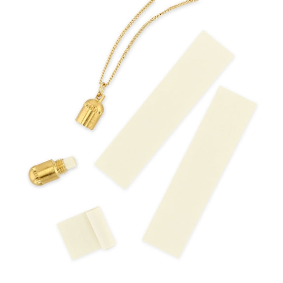 Intention Capsule Necklace - Gold