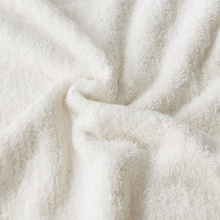 Terry Cotton Fringed 6-Piece Towel Set - Ivory