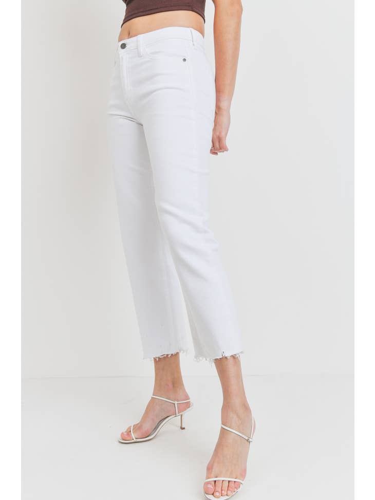 The Vintage Straight - White