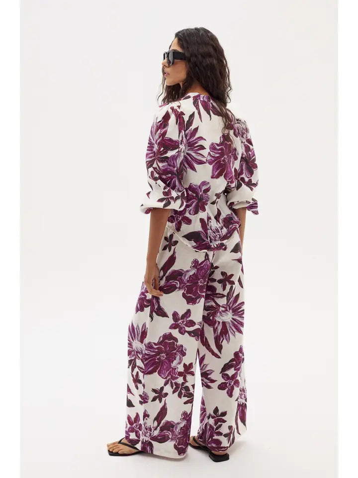 Meknes Linen Shirt - La Fleur