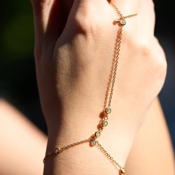 Shimmer Hand Chain