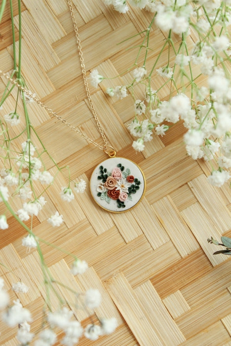 Wildflower Bouquet Necklace