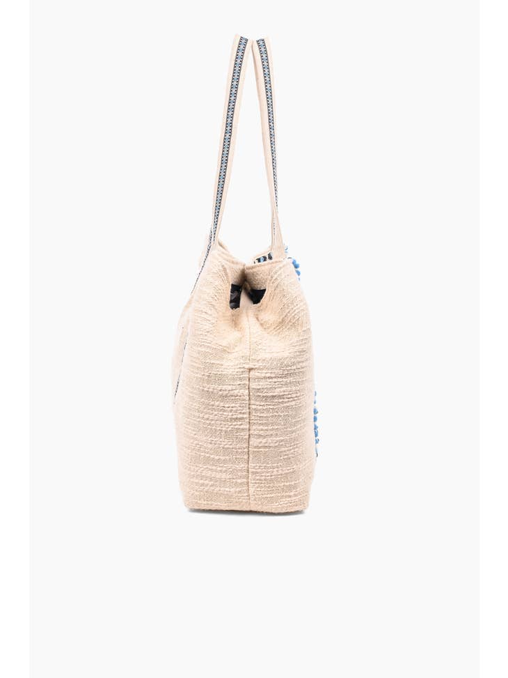 Bee Blue Beautiful Tote