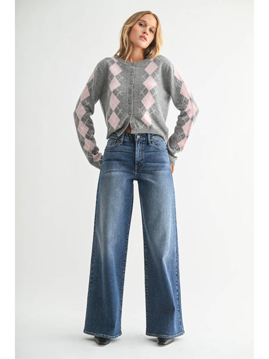 The Ultra Wide Jean - Dark Wash