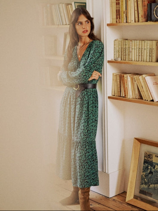 Karol Midi Dress - Green