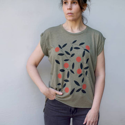 Citrus Season Boxy Tee
