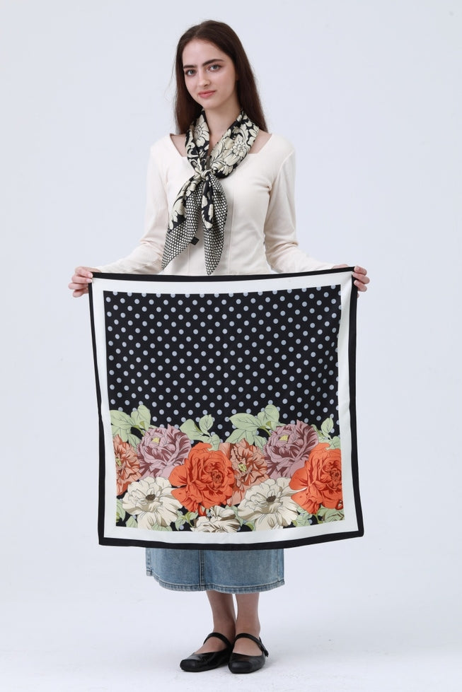 Reversible Bandana – Polka Dot & Floral