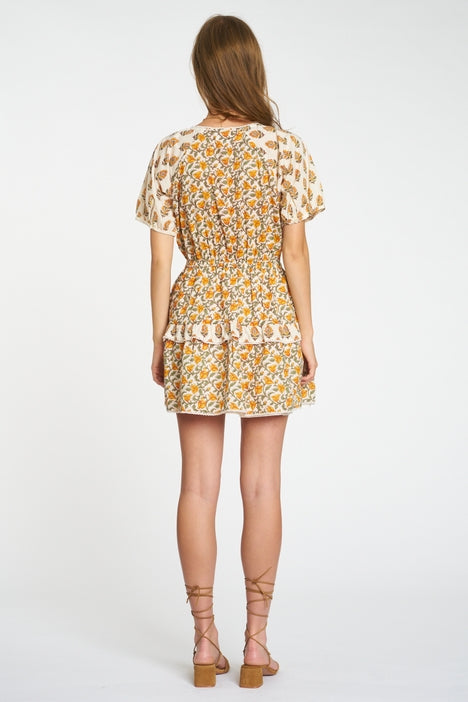 Carmella Dress - Yellow