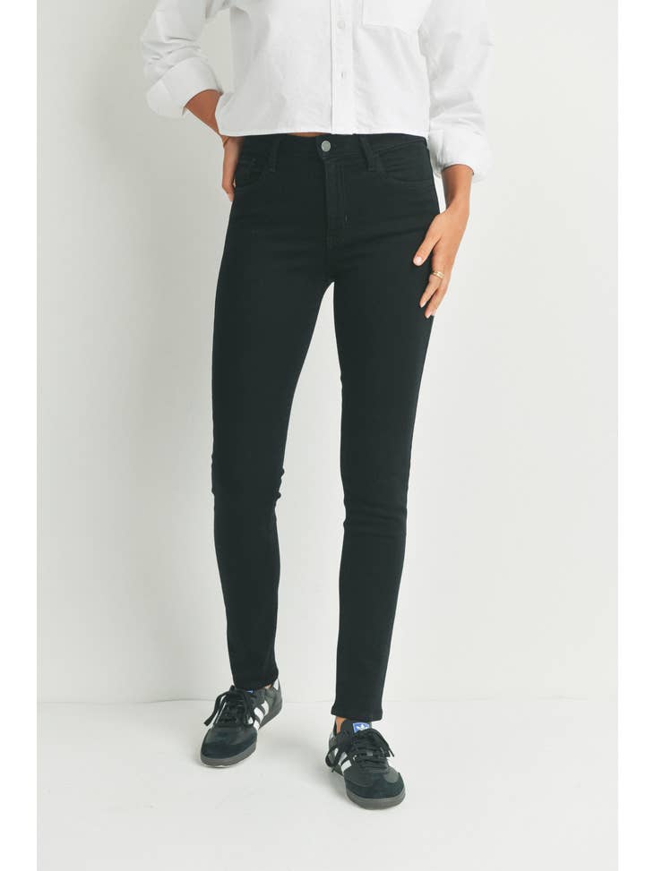 Long Slim Straight - Black