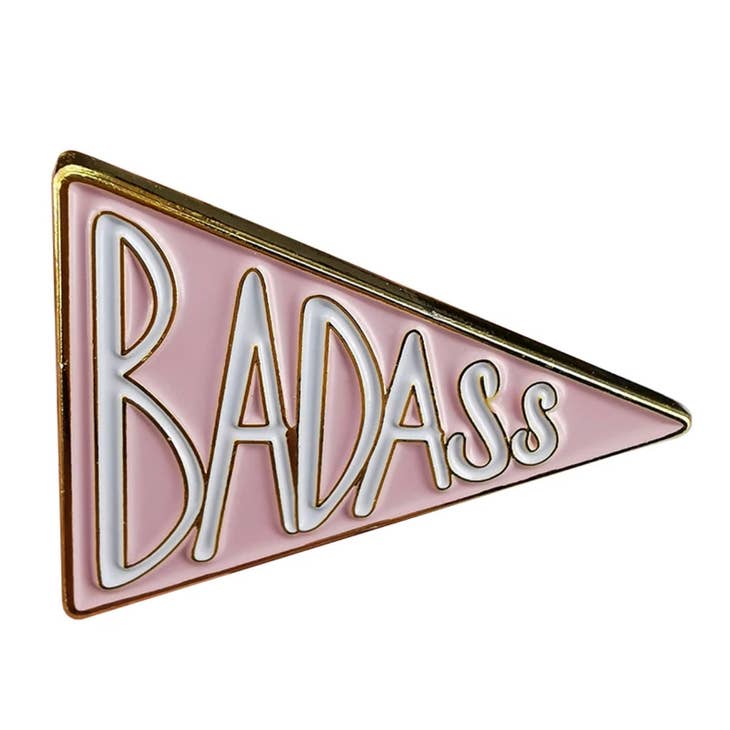 Badass Pennant Pin