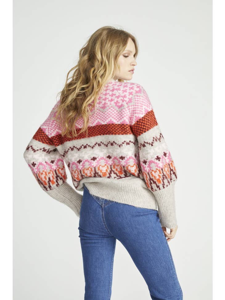 Raglan Fairisle Sweater
