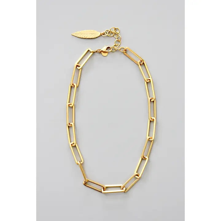 Paperclip Chain Necklace