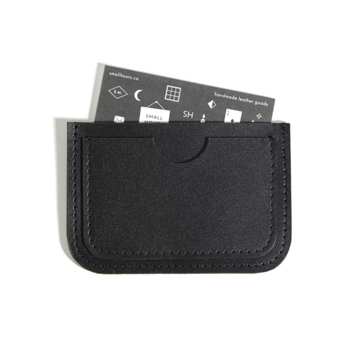 Leather Card Case - Black