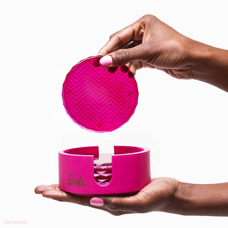 Barbie Pink Coaster Set