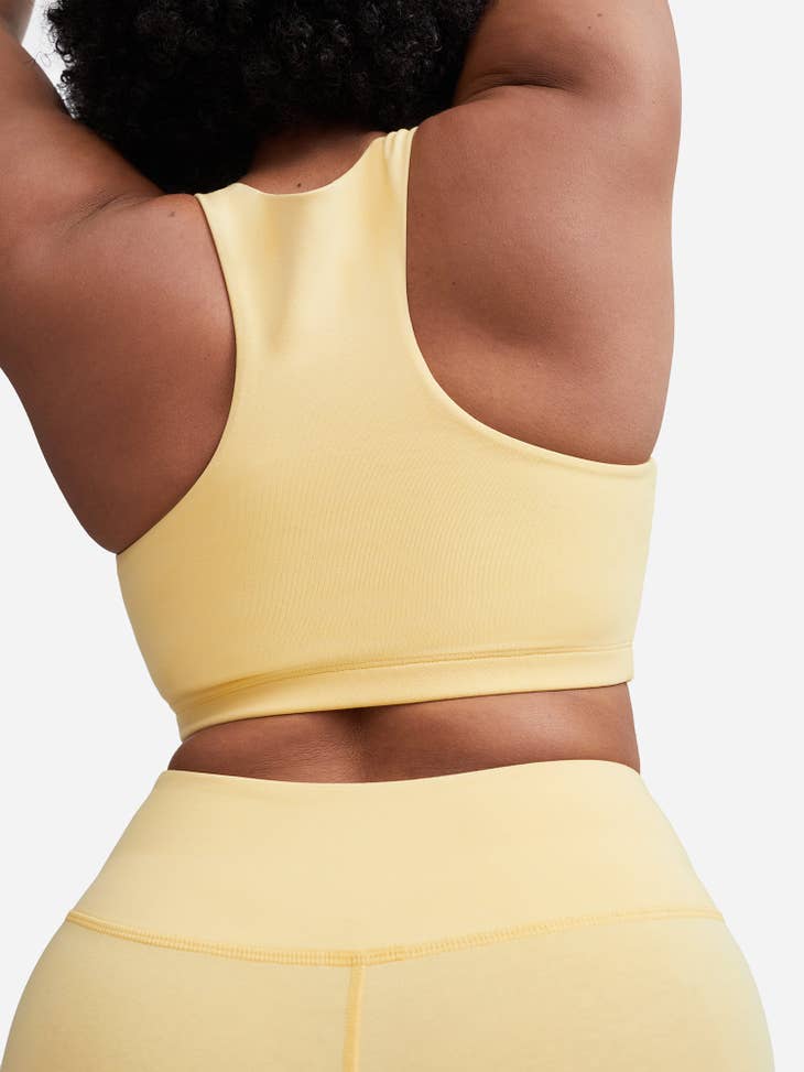 Organic Stretch Sports Bra - Solar