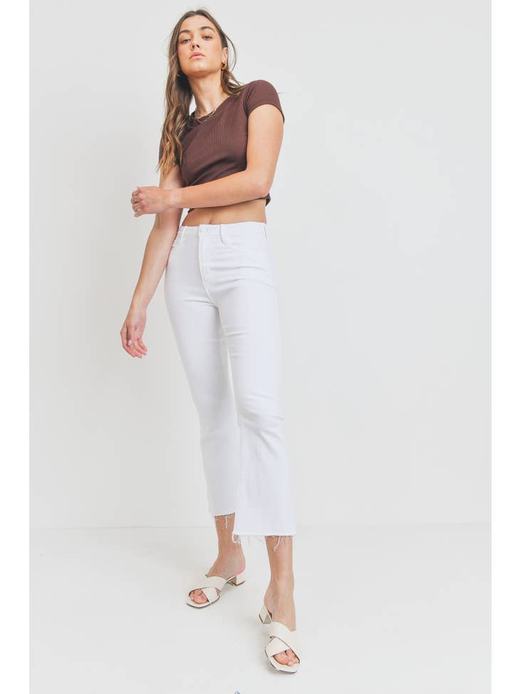 The Vintage Straight - White