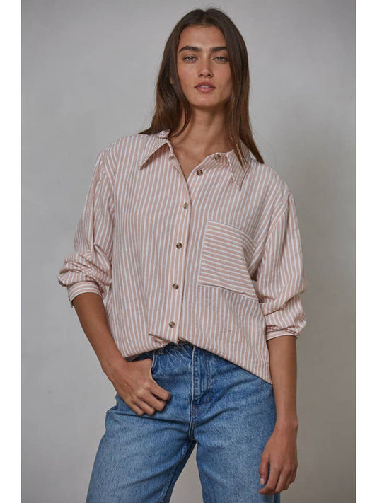 Vincent Button Down - Pink