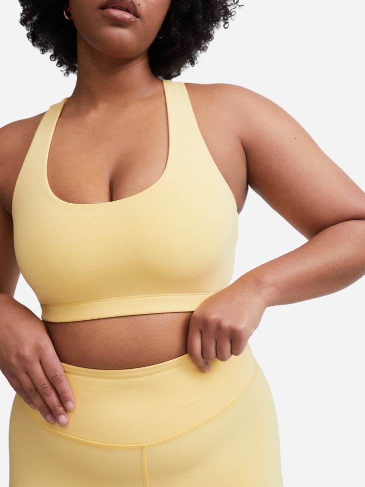 Organic Stretch Sports Bra - Solar