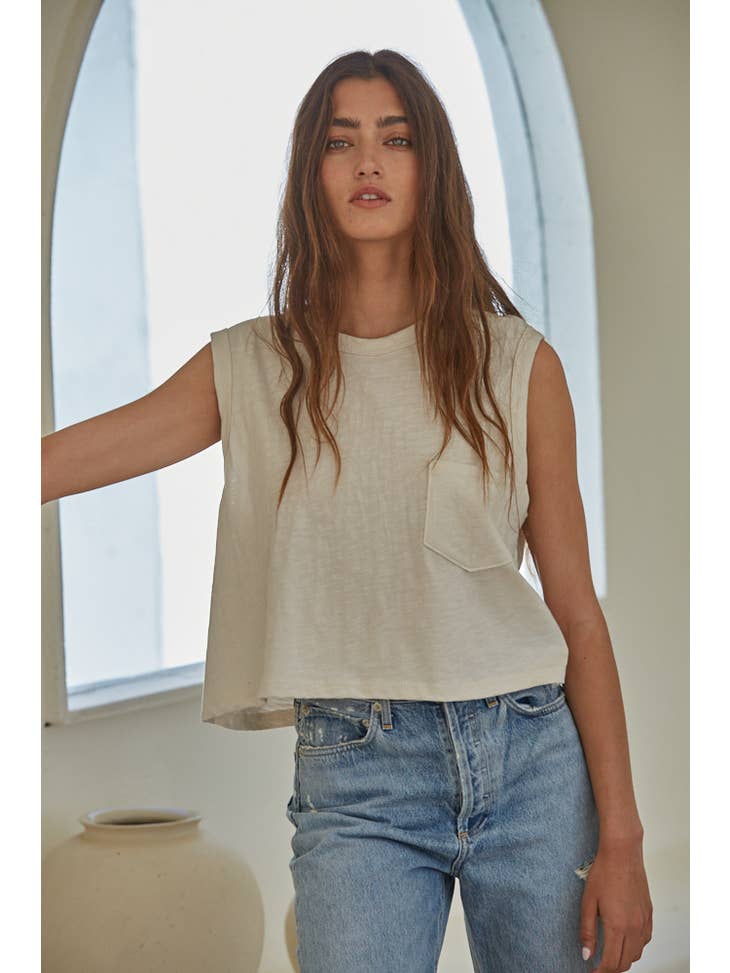 Leah Top - Clay