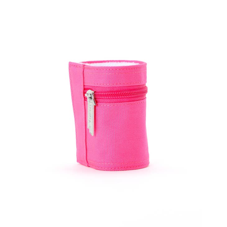 80's Wrist Wallet - Neon Pink