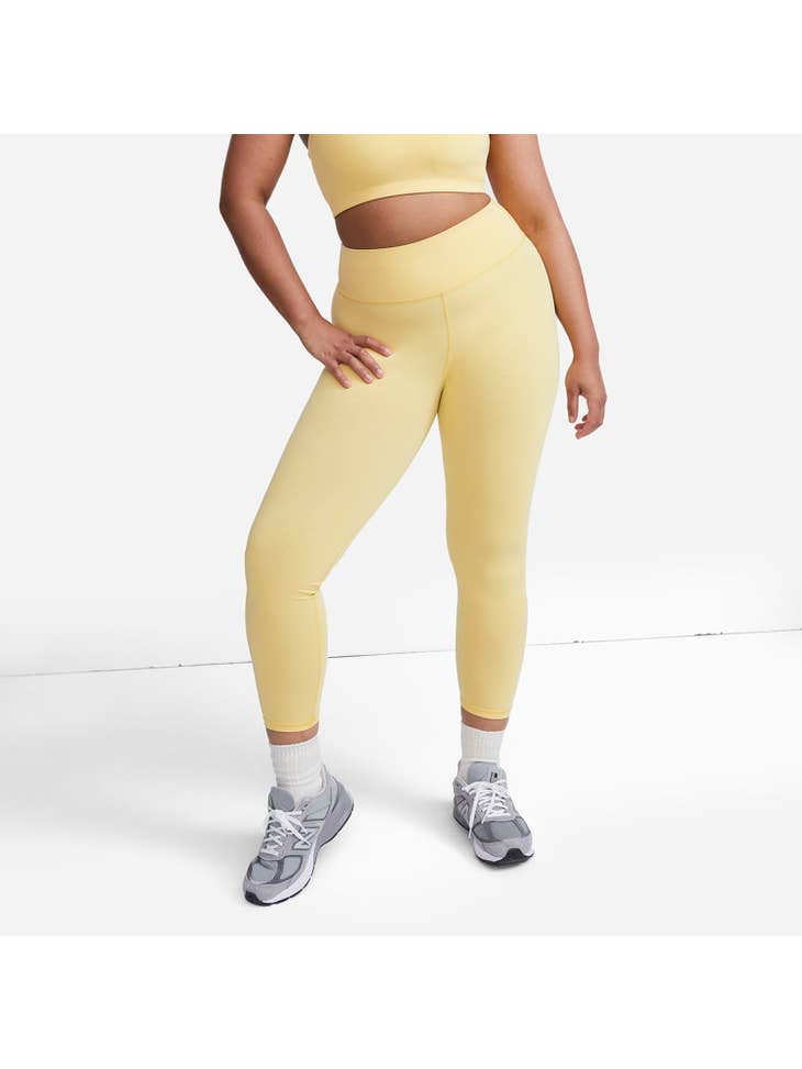 Organic Stretch Midi Legging - Solar