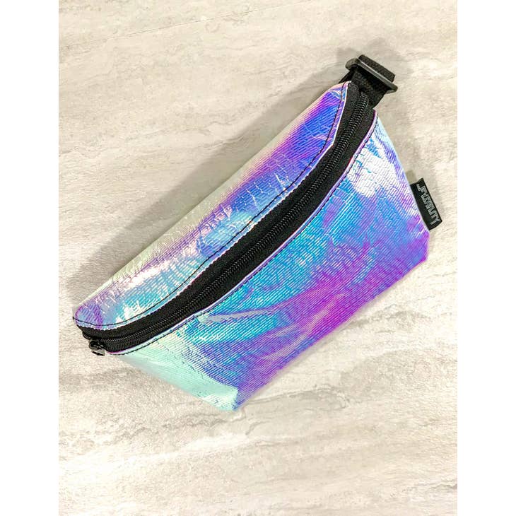 Ultra-Slim Fanny Pack - Aura Silver