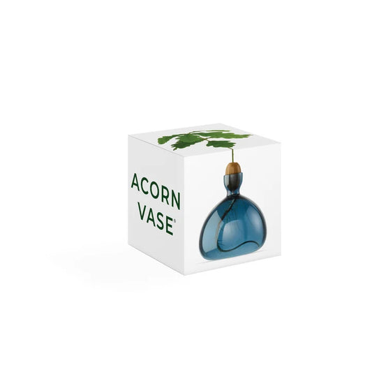 Acorn Vase - Blue Jay