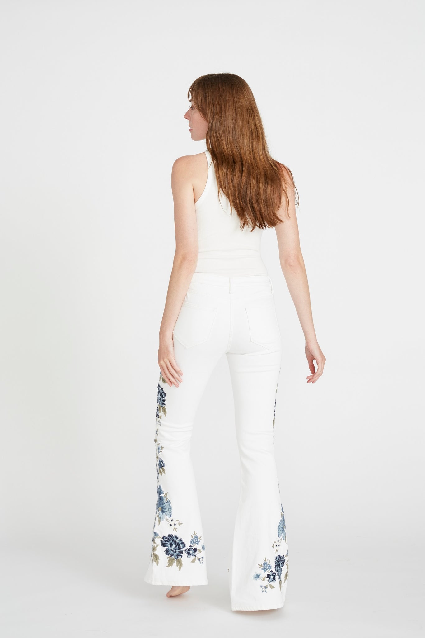 Farrah Flare - White Bluebell Fleur