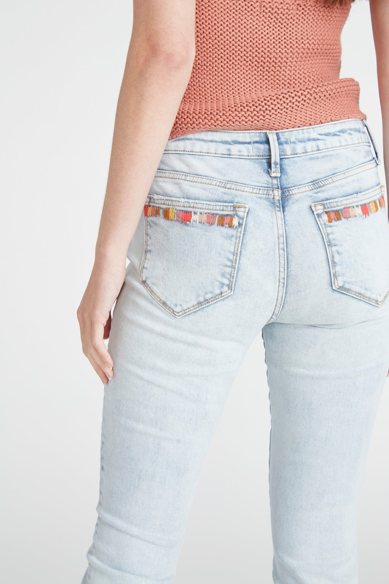 Colette Straight Crop - Kaleidoscope
