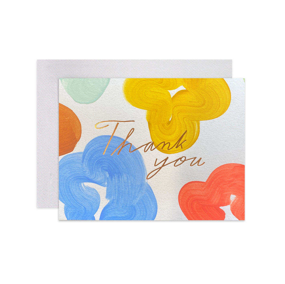 Flower Thank You Card by Moglea