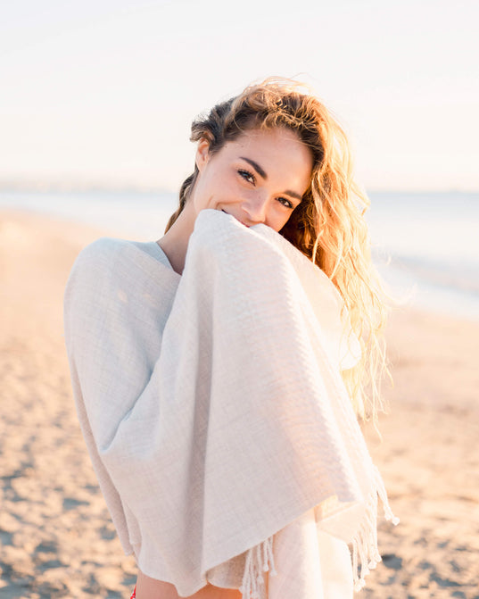 Classic Travel Wrap - Sea Salt