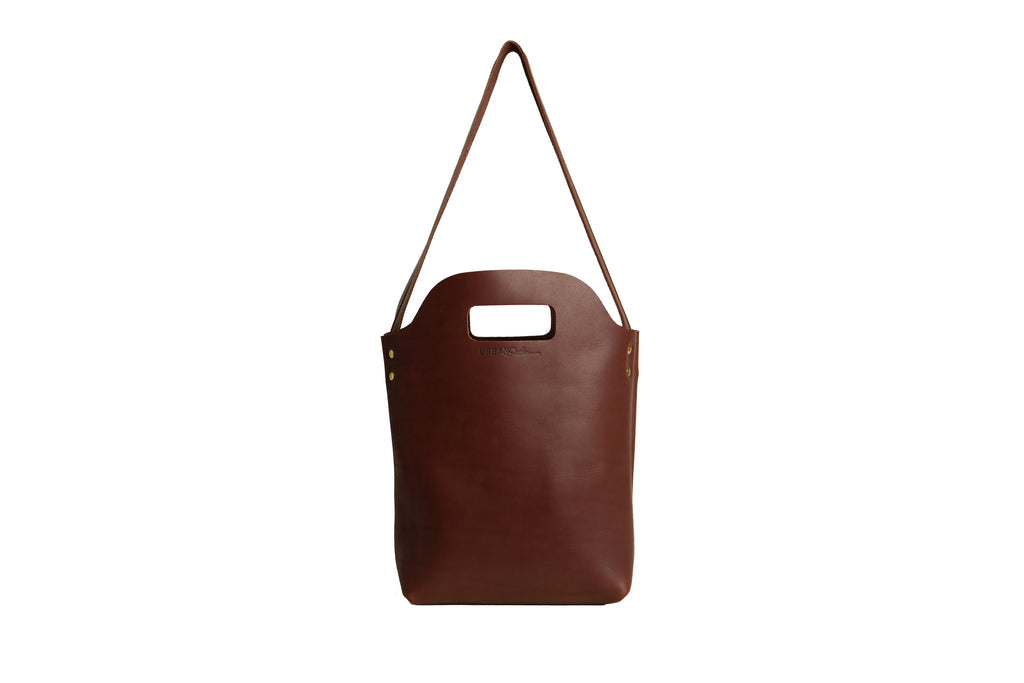 Mini Market Tote - Chestnut Brown