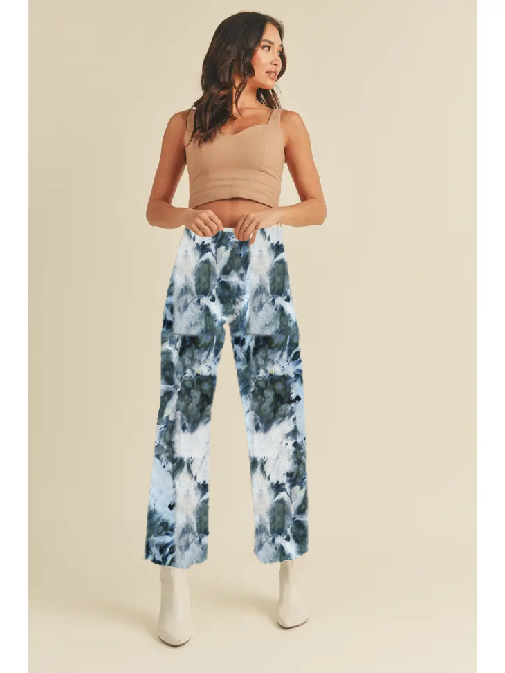 Utility Wide Leg Specialty Dye - Seaglass