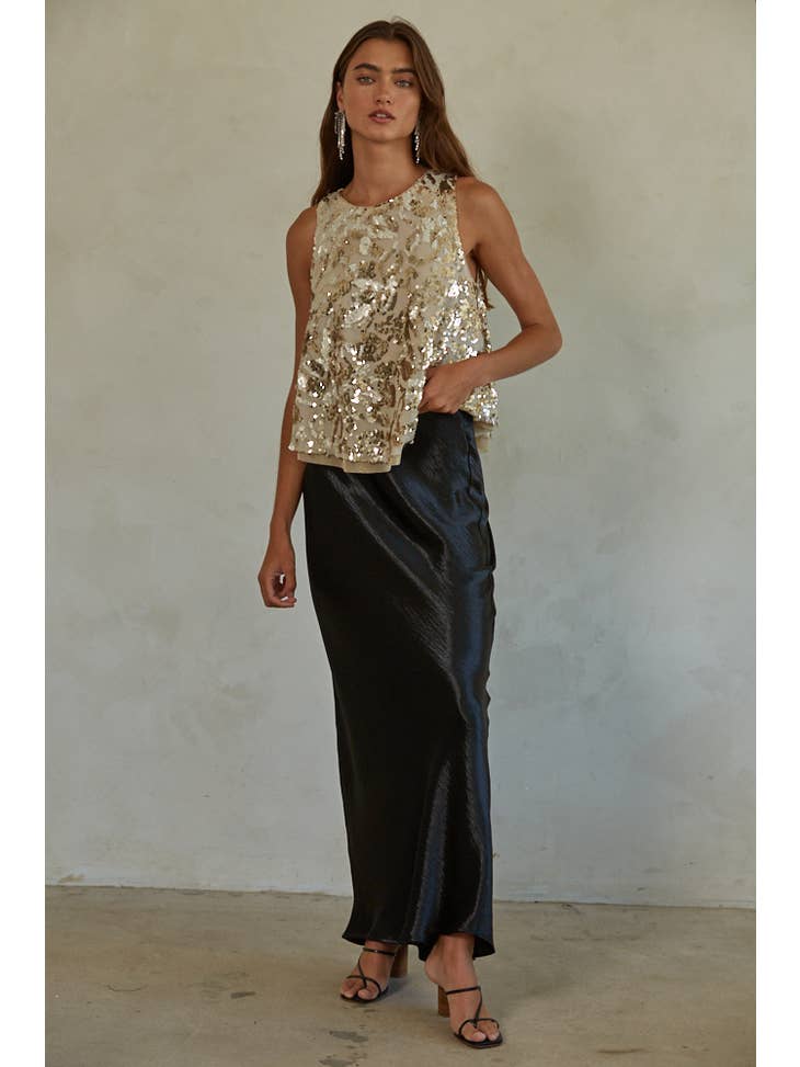 Golden Avenue Top - Gold