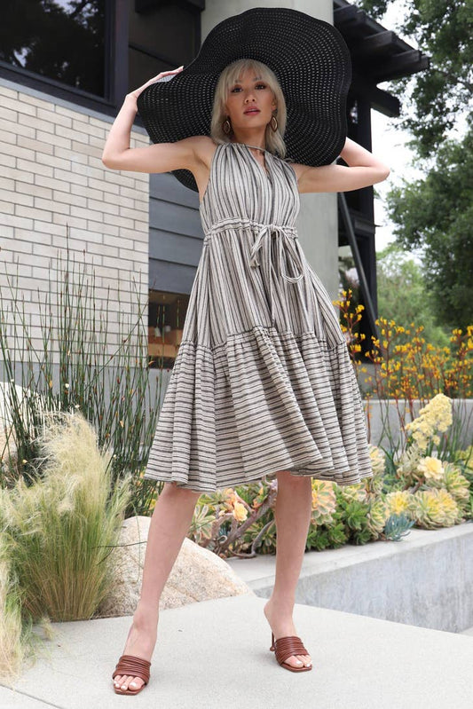 Nixi Dress - Zanzibar Stripe