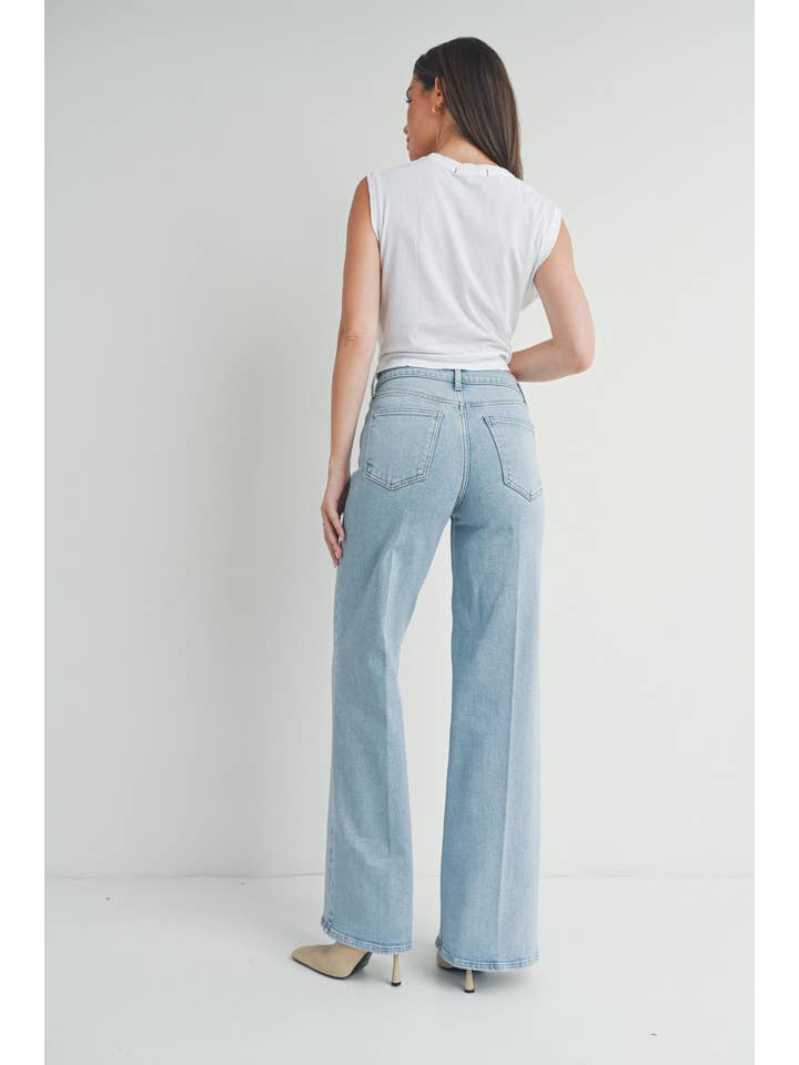 Palazzo Jean - Light Wash