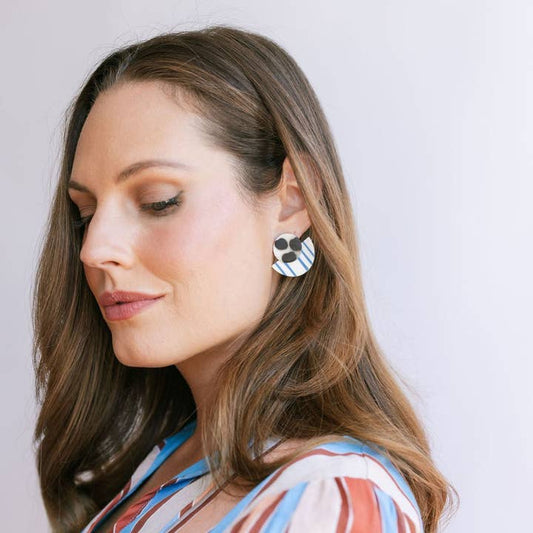 Blue Tide Zocalo Studs