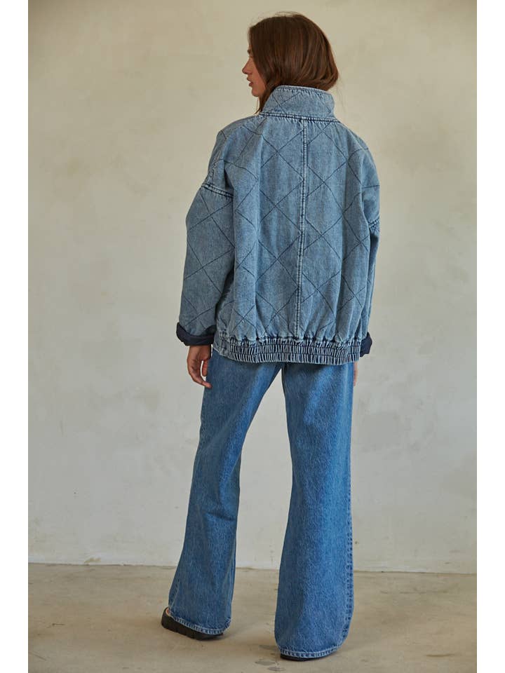 Eclipse Denim Jacket - Denim