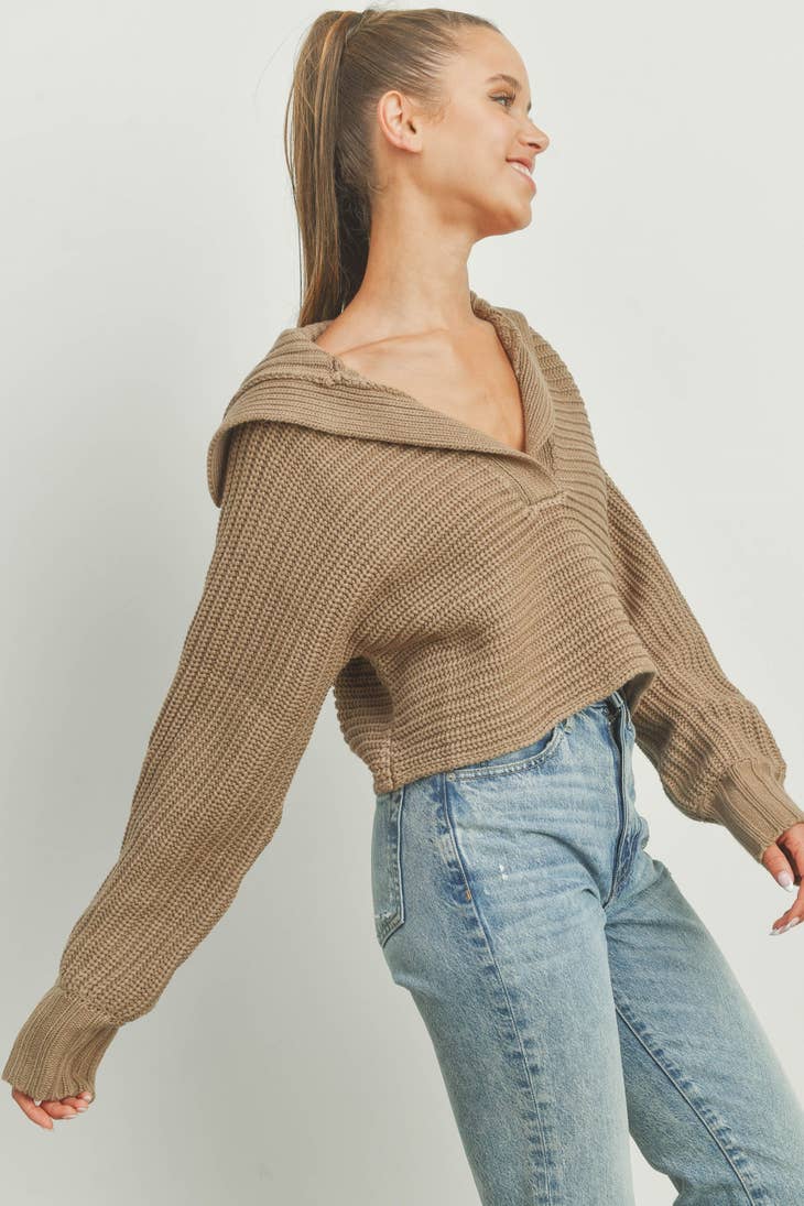 Sailing Sweater - Taupe