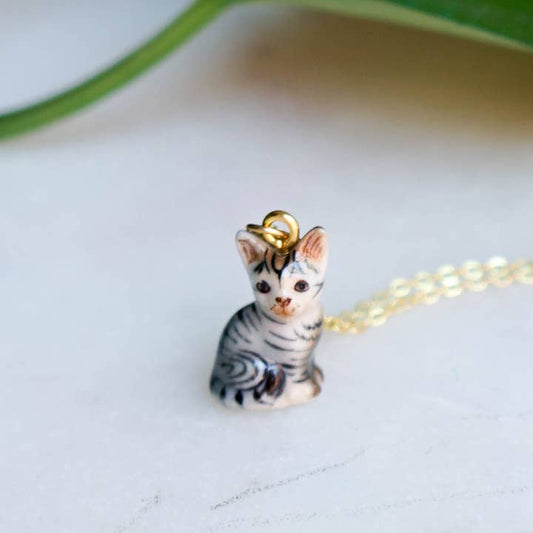 Tiny Cat Necklace - Sooki