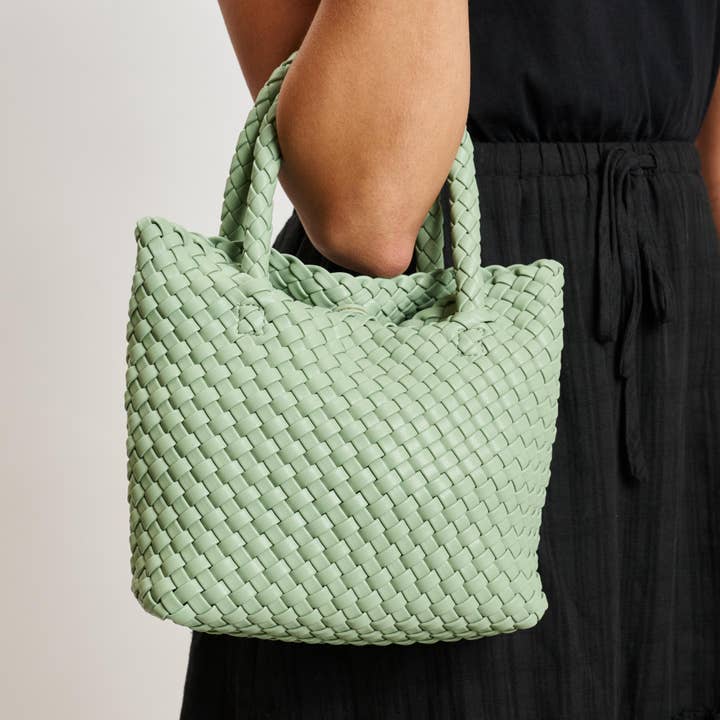 Leanna Woven Crossbody - Sage