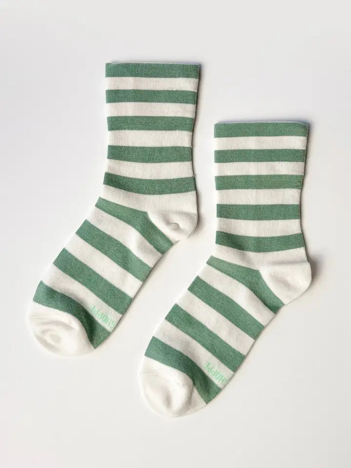 Wide Wally Socks - Matcha